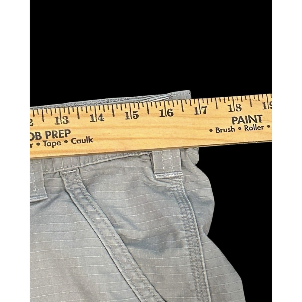 Carhartt Force Broxton Cargo Short Mens 34 Gray Relaxed Fit Ripstop Fabric - Picture 7 of 10